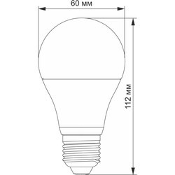 Лампочки Videx A60e 12V 10W 4100K E27