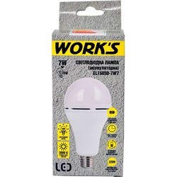 Лампочки Works A60 7W 3000K E27