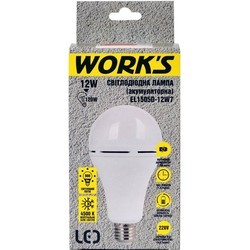 Лампочки Works A60 12W 4500K E27