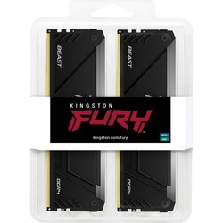 Оперативная память Kingston Fury Beast DDR4 RGB 2x8Gb KF437C19BB2AK2/16