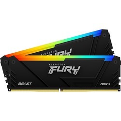 Оперативная память Kingston Fury Beast DDR4 RGB 2x32Gb KF426C16BB2AK2/64