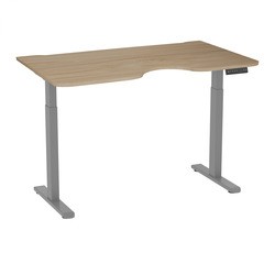 Офисные столы AOKE TinyDesk 3 ErgoLife 138x80 (серый)