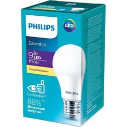 Лампочки Philips Essential LED 9W 3000K E27