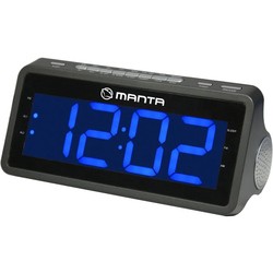 Радиоприемники и настольные часы MANTA CLK9016