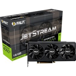 Видеокарты Palit GeForce RTX 4060 Ti JetStream 16GB