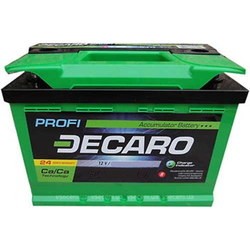 Автоаккумуляторы DECARO Profi 6CT-60RL