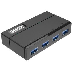 Картридеры и USB-хабы Unitek 4 Ports Powered USB 3.0 Hub with USB-A Cable