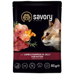Корм для кошек Savory Kitten Pouch Lamb\/Pumpkin in Jelly 85 g