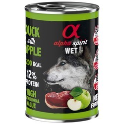Корм для собак Alpha Spirit Wet Duck/Kiwi 400 g 1&nbsp;шт