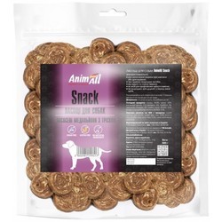 Корм для собак AnimAll Snack Salmon Medallions with Cod 500 g