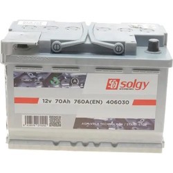 Автоаккумуляторы Solgy AGM Start-Stop 6CT-70R