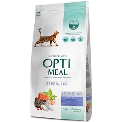 Корм для кошек Optimeal Adult Sterilised with Salmon  10 kg