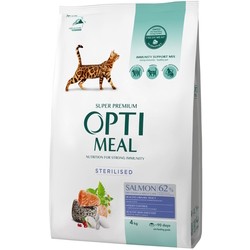 Корм для кошек Optimeal Adult Sterilised with Salmon  4 kg