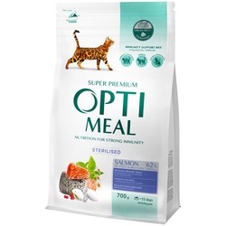 Корм для кошек Optimeal Adult Sterilised with Salmon  700 g