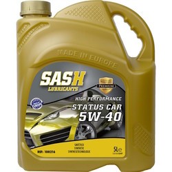Моторные масла Sash Status Car 5W-40 5&nbsp;л