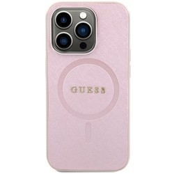 Чехлы для мобильных телефонов GUESS Saffiano Strap with MagSafe for iPhone 15 Pro Max