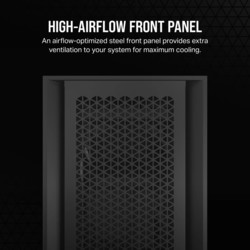 Корпуса Corsair 5000D Core Airflow черный