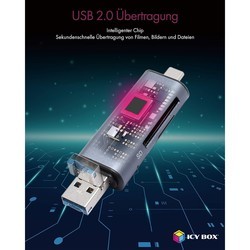 Картридеры и USB-хабы Icy Box IB-CR200-C