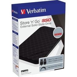 SSD-накопители Verbatim Store n Go USB 3.2 53250 512&nbsp;ГБ