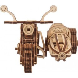 3D пазлы UGears Hagrids Flying Motorbike 70212