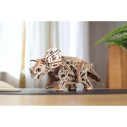 3D пазлы UGears Triceratops 70211