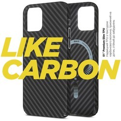 Чехлы для мобильных телефонов ArmorStandart LikeCarbon MagCase for iPhone 15 Plus