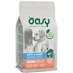 Корм для собак OASY One Animal Protein Puppy Medium/Large Salmon 18&nbsp;кг