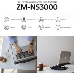 Подставки для ноутбуков Zalman ZM-NS3000