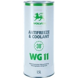 Охлаждающая жидкость Wolver Antifreeze & Coolant WG11 Green Ready To Use 1.5&nbsp;л