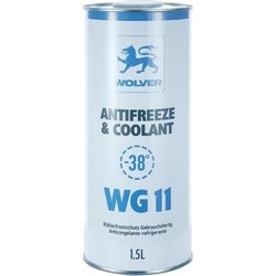 Охлаждающая жидкость Wolver Antifreeze & Coolant WG11 Blue Ready To Use 1.5&nbsp;л