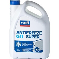 Охлаждающая жидкость YUKO Antifreeze Super G11 Blue 5&nbsp;л