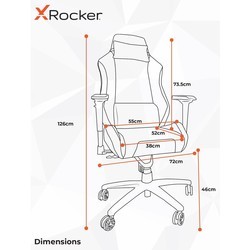 Компьютерные кресла X Rocker Messina