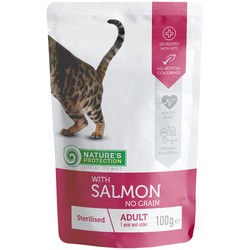 Корм для кошек Natures Protection Sterilised Pouch Salmon 100 g