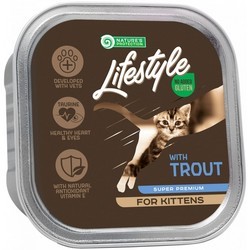 Корм для кошек Natures Protection Lifestyle Kitten Trout 85 g