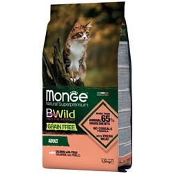 Корм для кошек Monge Bwild Grain Free Salmon  10 kg