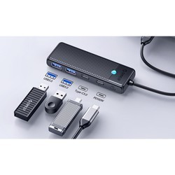 Картридеры и USB-хабы Orico PAPW2AC-C3-015-BK-EP