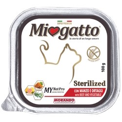 Корм для кошек Morando Miogatto Adult Sterilised Beef 100 g