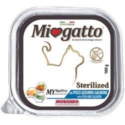 Корм для кошек Morando Miogatto Adult Sterilised Salmon 100 g