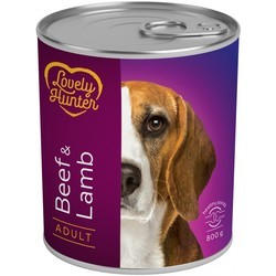 Корм для собак Lovely Hunter Adult Canned Beef/Lamb 0.8&nbsp;кг