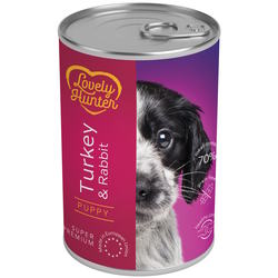 Корм для собак Lovely Hunter Puppy Canned Turkey/Rabbit 400 g 1&nbsp;шт
