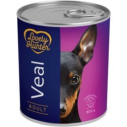 Корм для собак Lovely Hunter Adult Canned Veal 0.8&nbsp;кг