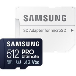 Карты памяти Samsung PRO Ultimate + Adapter microSDXC 512&nbsp;ГБ
