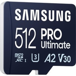 Карты памяти Samsung PRO Ultimate + Adapter microSDXC 512&nbsp;ГБ