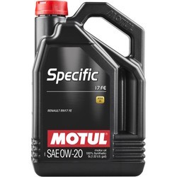 Моторные масла Motul Specific 17 FE 0W-20 5&nbsp;л