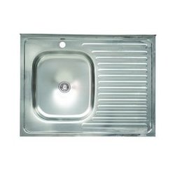 Кухонные мойки Platinum 8060 L 0.4/120 800x600 левая (серебристый)