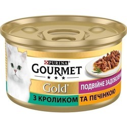 Корм для кошек Gourmet Gold Canned with Rabbit\/Liver 24 pcs