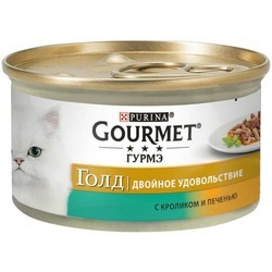 Корм для кошек Gourmet Gold Canned with Rabbit\/Liver 24 pcs