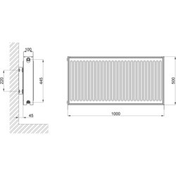 Радиаторы отопления Thermo Alliance 22K 600x600