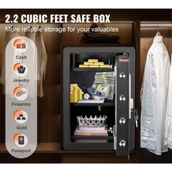 Сейфы Vevor 2.2 Cubic Feet Home Safe