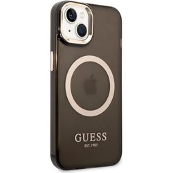 Чехлы для мобильных телефонов GUESS Gold Outline with MagSafe for iPhone 14 Plus